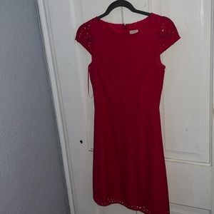 j. crew business style dress pink